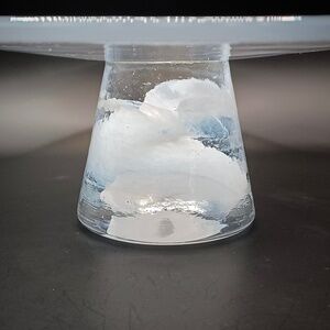 Kosta Boda art glass UHV "Mine" Series cake stand